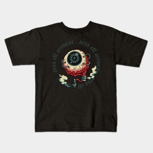 Biomech Eye - Area Eff Artwear Kids T-Shirt